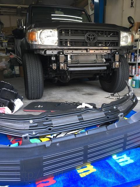 再販ランクル70にシュノーケル ステップ無バンパーbyトンくるさん ランクル70研究所