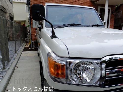 再販ランクル70フェンダーミラー化カスタム情報 byサトックス  