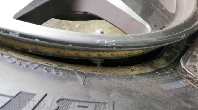 タイヤのエア漏れ（スローパンクチャー）をDIY修理